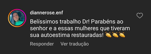 depoimento de paciente: @diannerose.enf